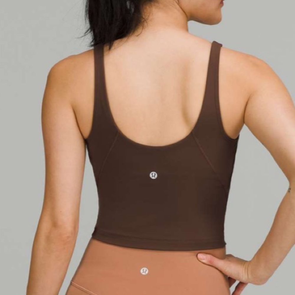 Nwot Lululemon Align Tank Top Java - image 2